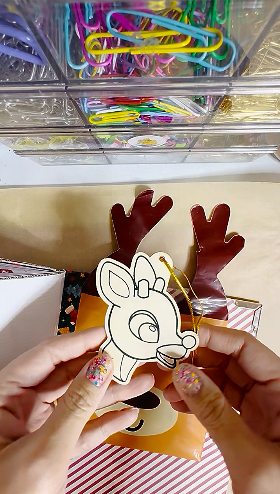 🦌🎄Rudolph the Red Nosed Reindeer Chunky Junk Journal