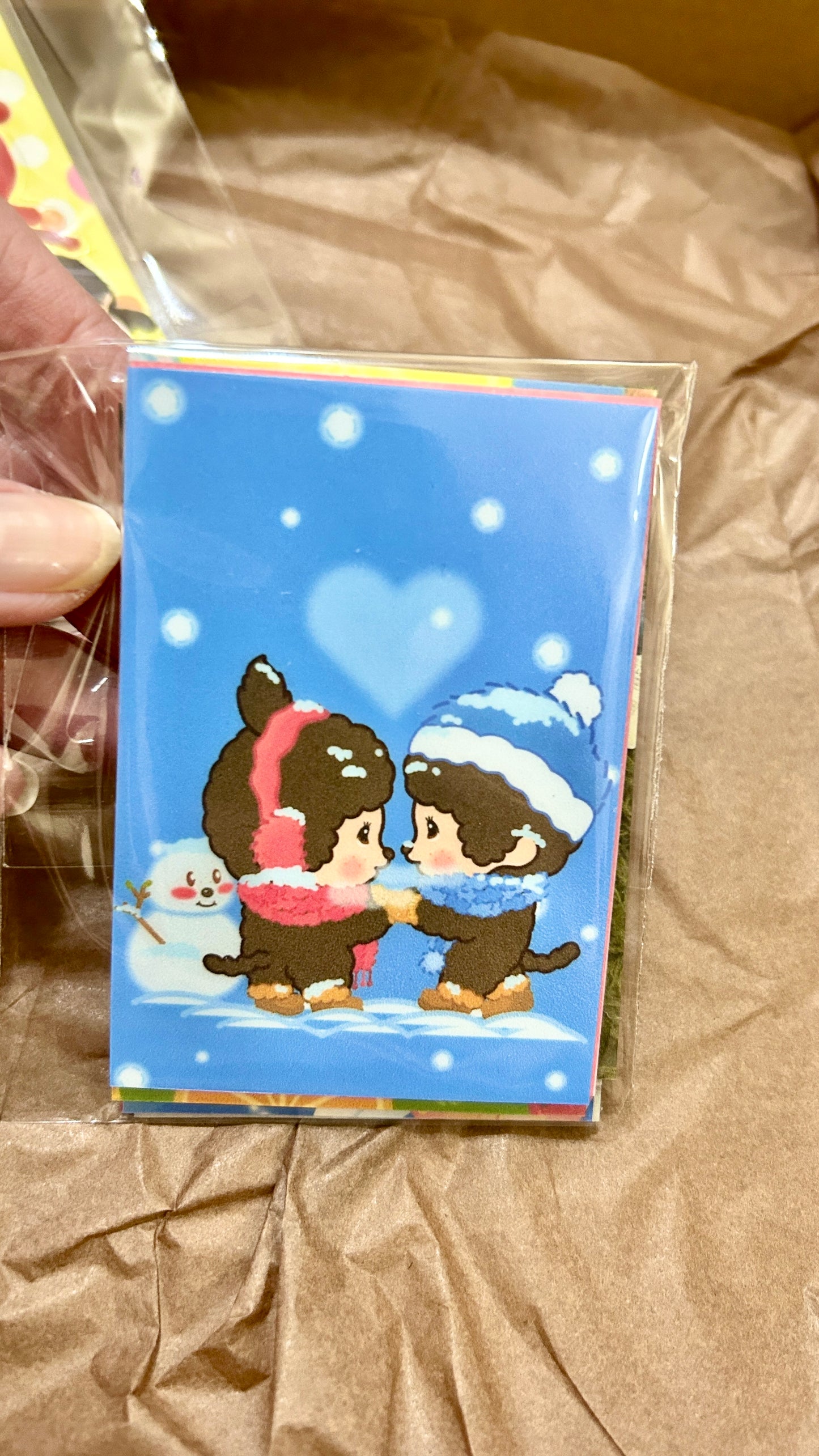 Monchhichi ready to fill junk journal & ephemera box/ Patreon exclusive