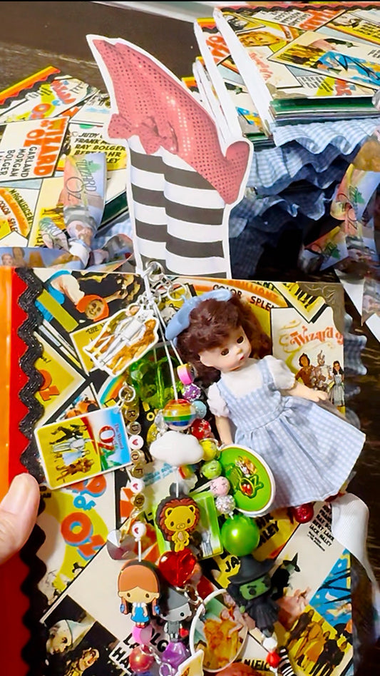 Dorothy - Wizard of Oz Chunky Journal Bookmark Charm