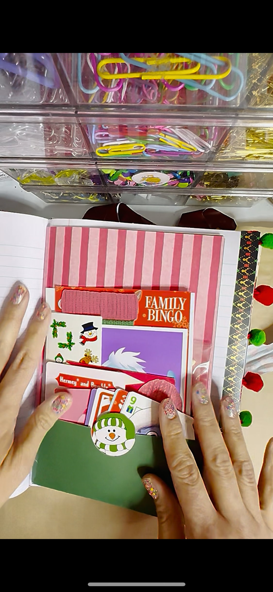 🦌🎄Rudolph the Red Nosed Reindeer Chunky Junk Journal