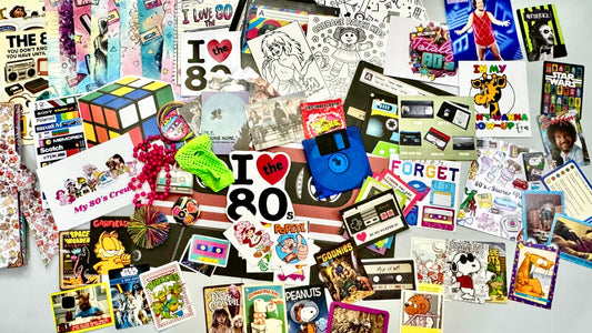 80’s Theme Ephemera Box