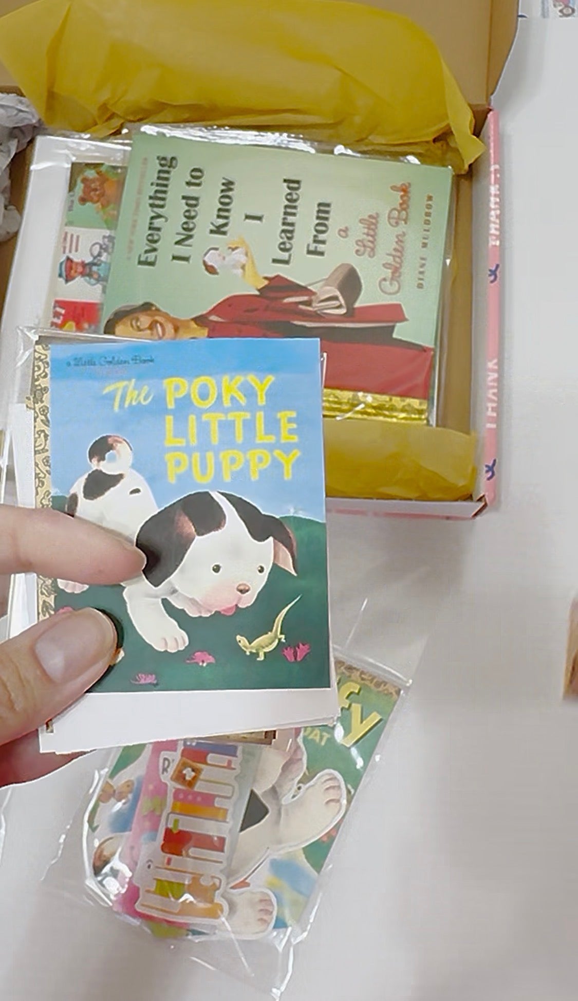 In My Little Golden Book Era Ephemera Box