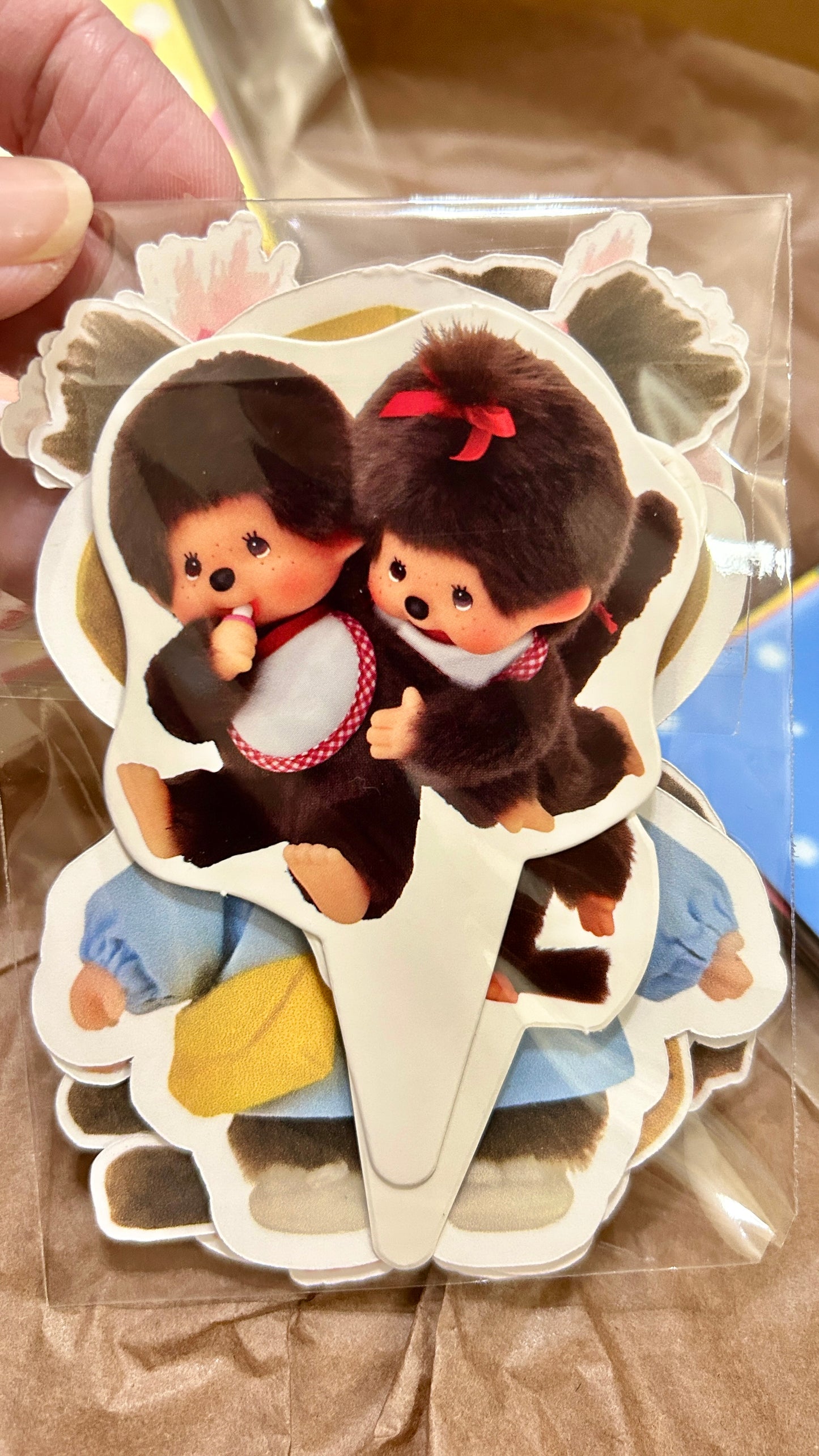 Monchhichi ready to fill junk journal & ephemera box/ Patreon exclusive