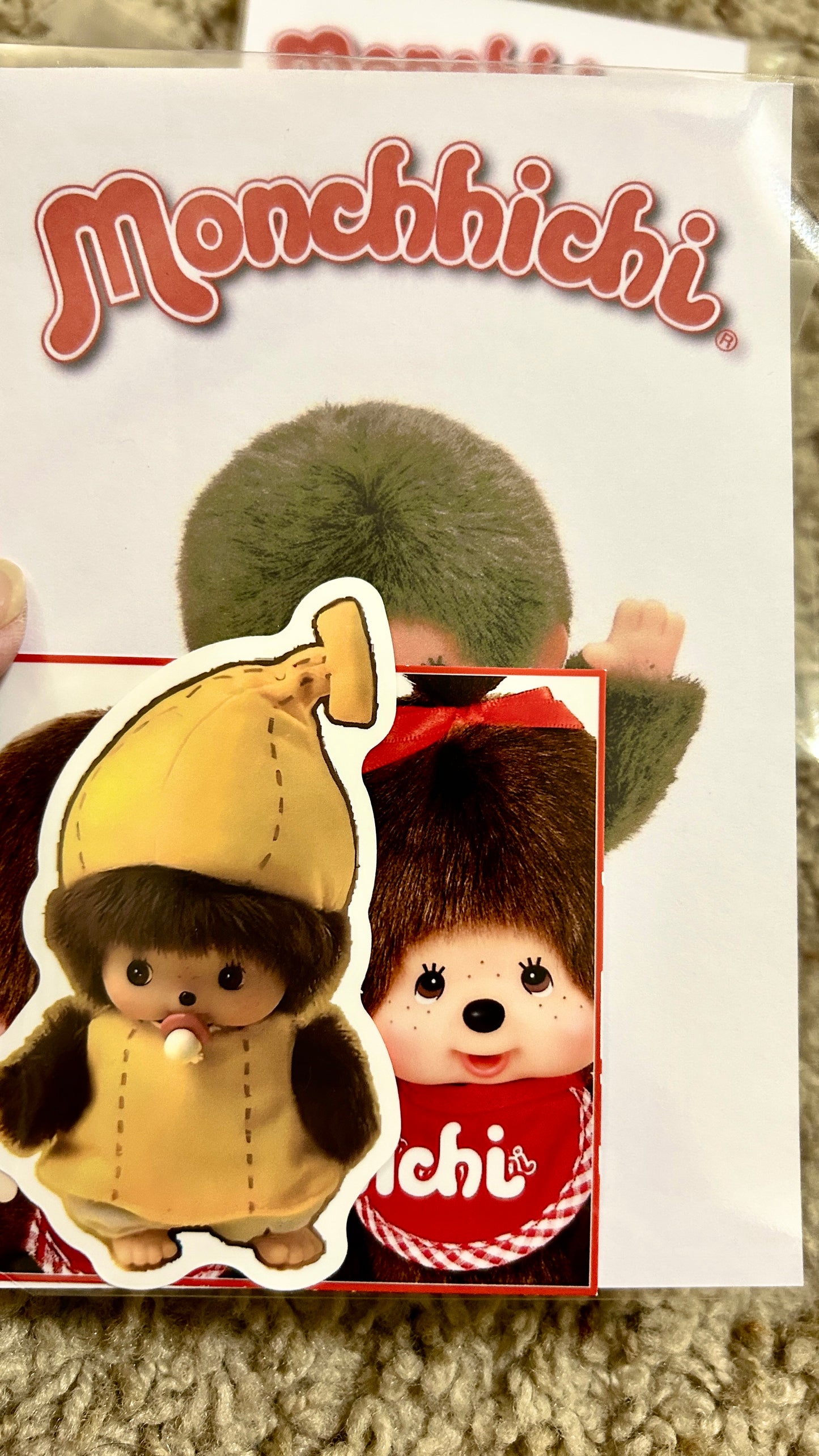 Monchhichi 1 Stamp Happy Mail /Patreon Exclusive