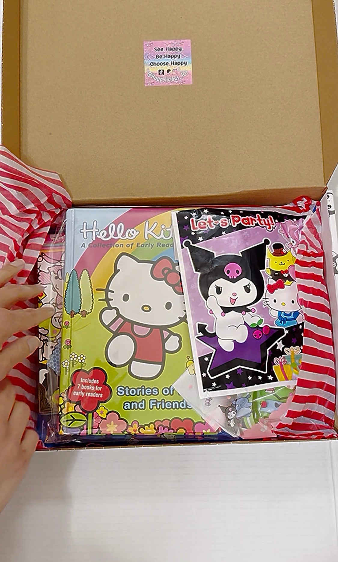Hello Kitty and Friends Ephemera Box