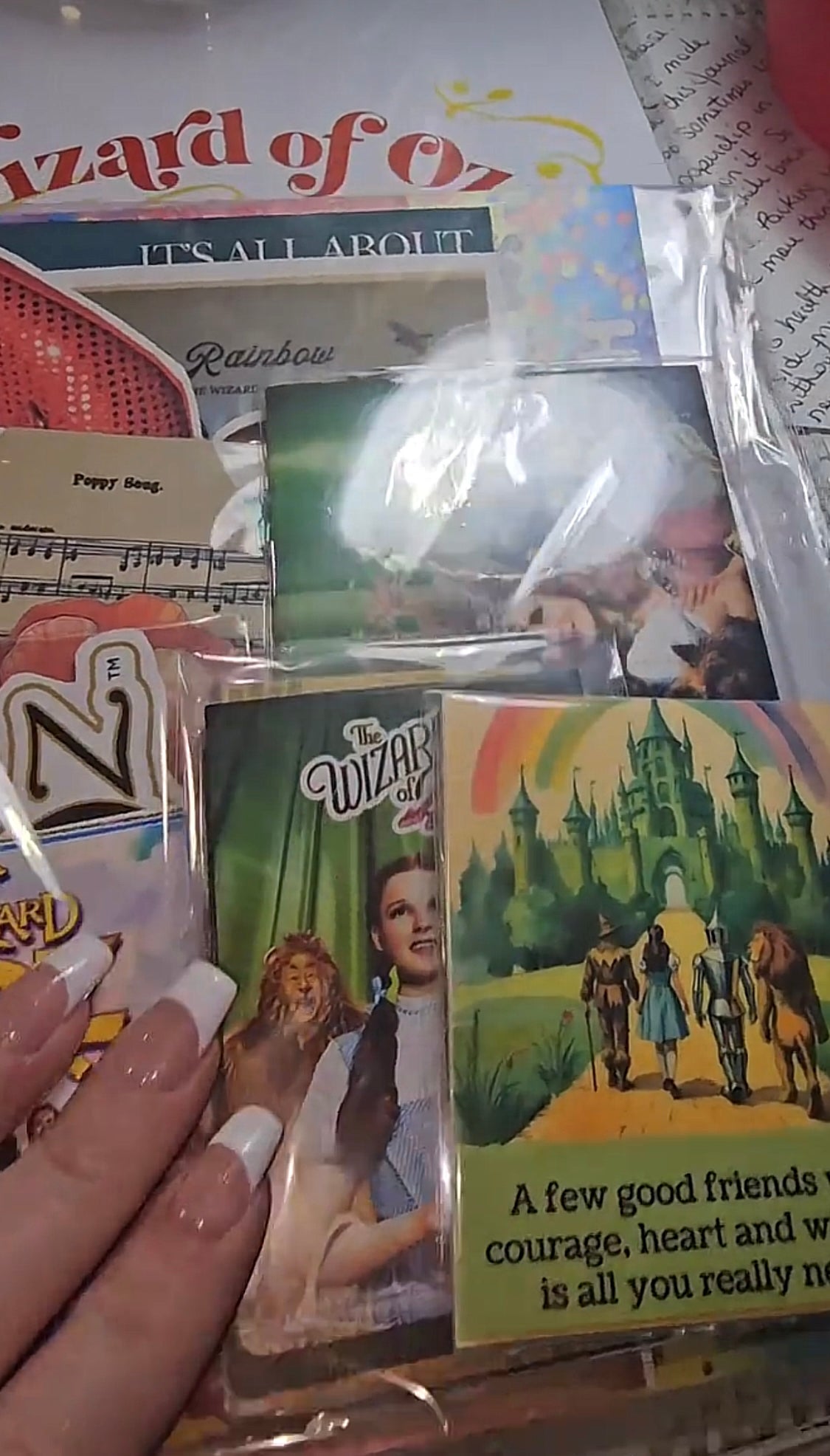 Wizard of Oz ephemera pack