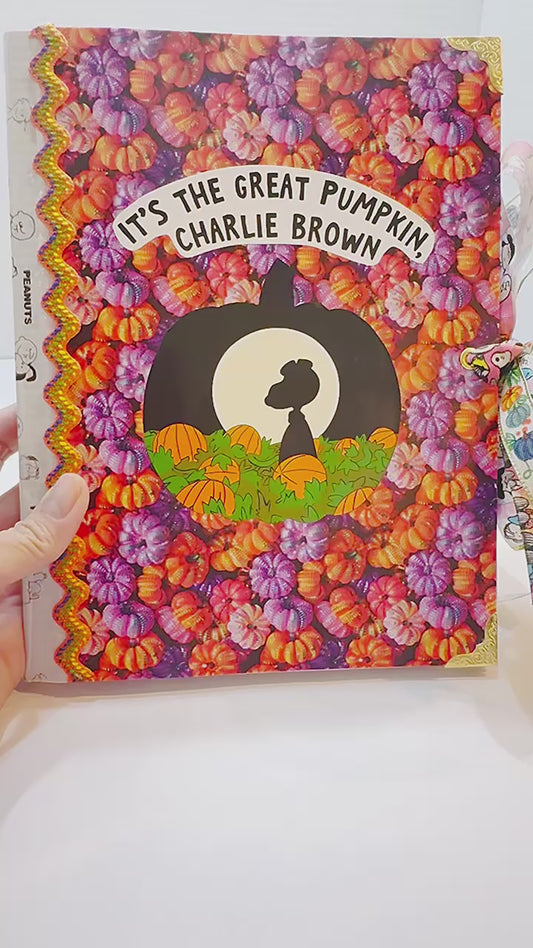 PEANUTS blank Halloween Ready to fill journal & Ephemera Set- (Sep. Patreon)
